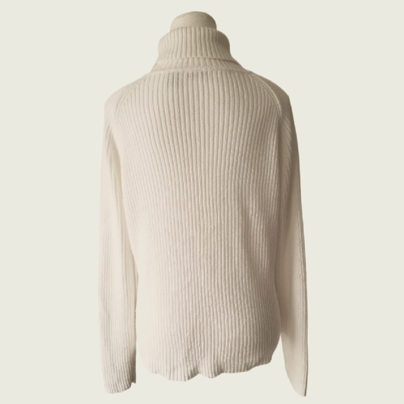 Women's Plus Ribbed Tight Knit Cozy & Warm Turtleneck Sweater XL(18) - Picture 2 of 2